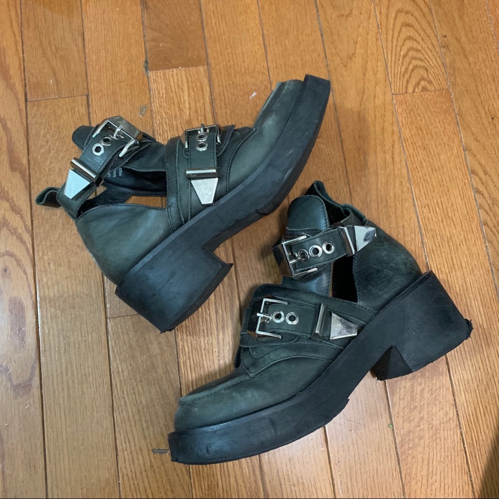 Jeffrey Campbell Coltrane Cut Out Boots